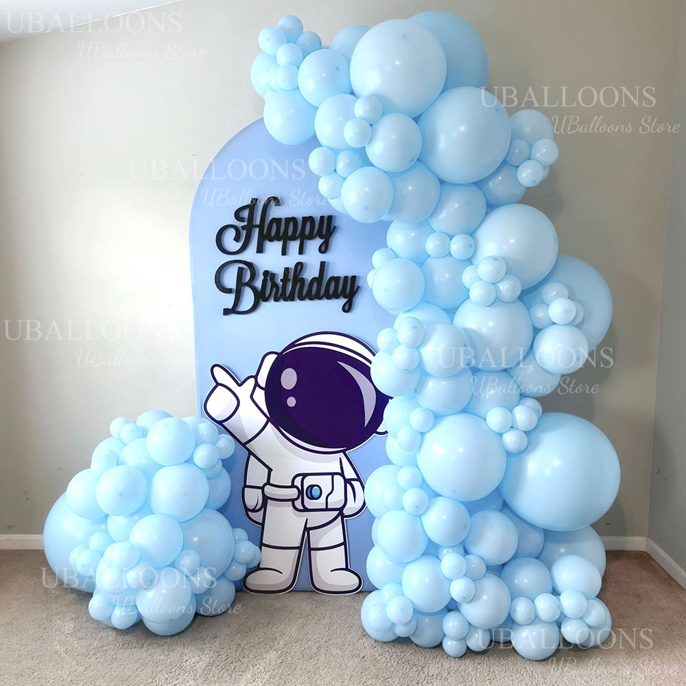 Arche de ballons bleu clair, 1 - Balloon Arch Kit avis et prix
