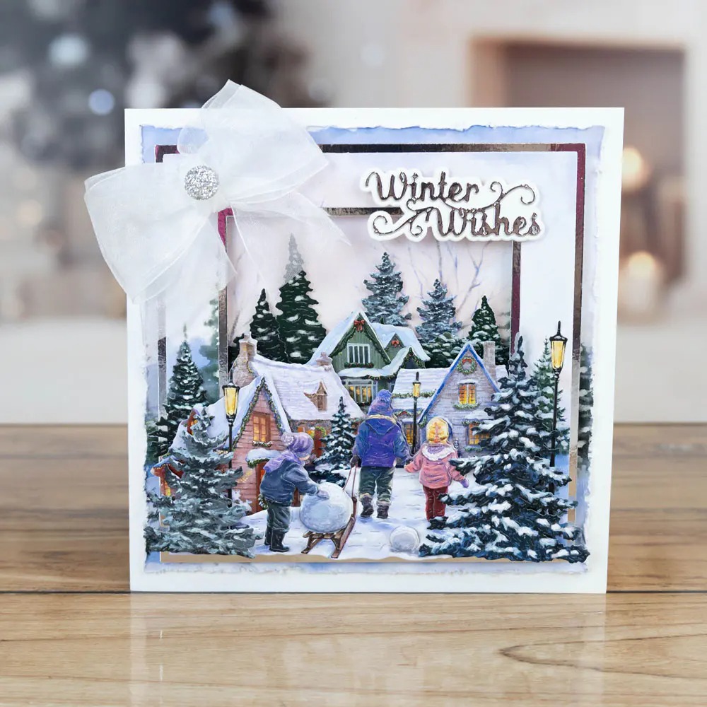 Noël Yuletide rangée Winterber - Flower Wall Panel avis et prix