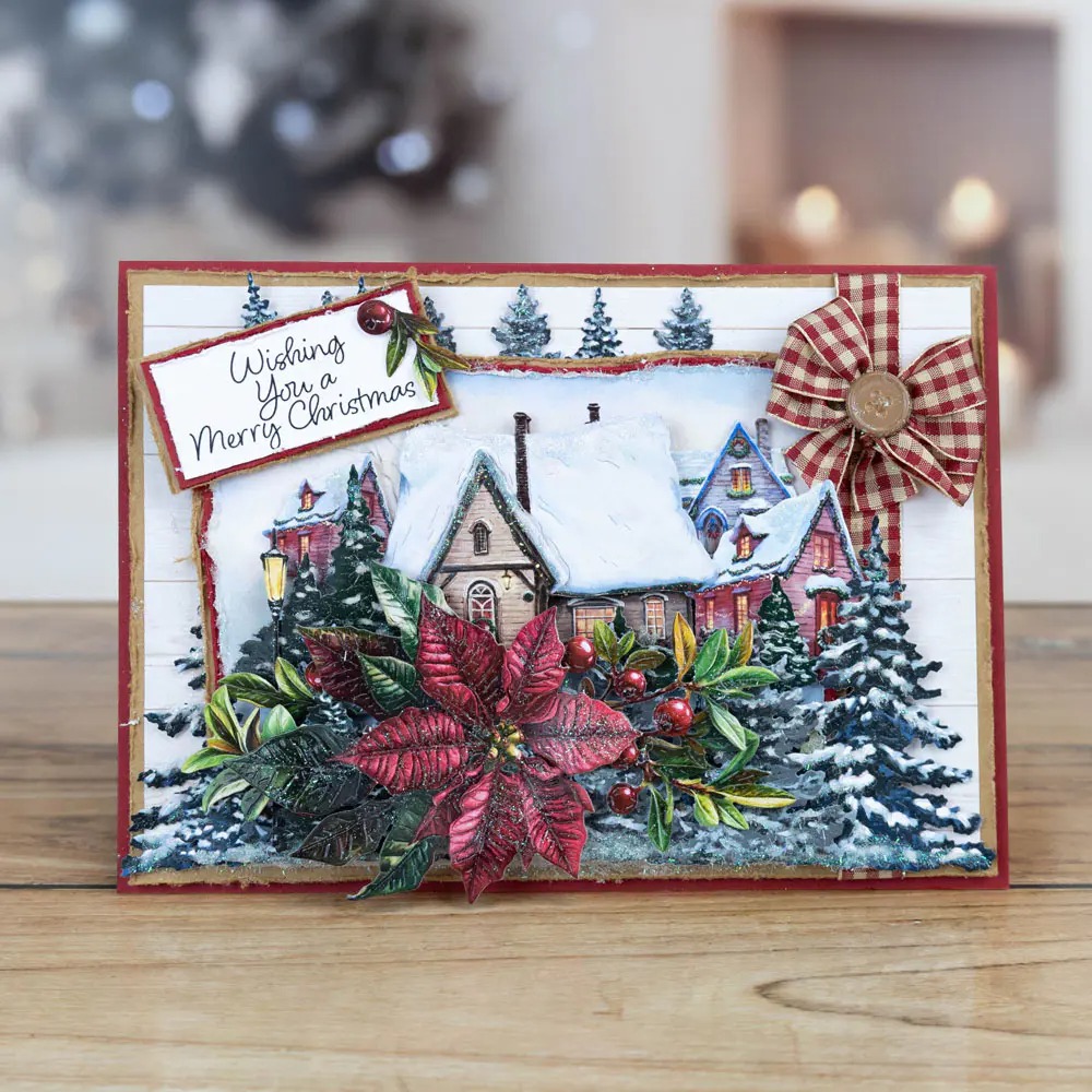 Noël Yuletide rangée Winterber - Flower Wall Panel avis et prix