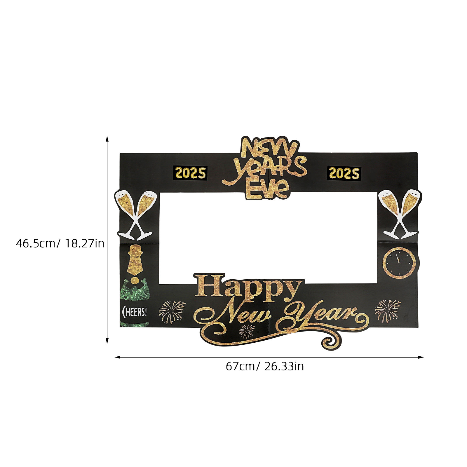Nouvel An 2025 – Cadre photo p - Photo Booth Frame avis et prix