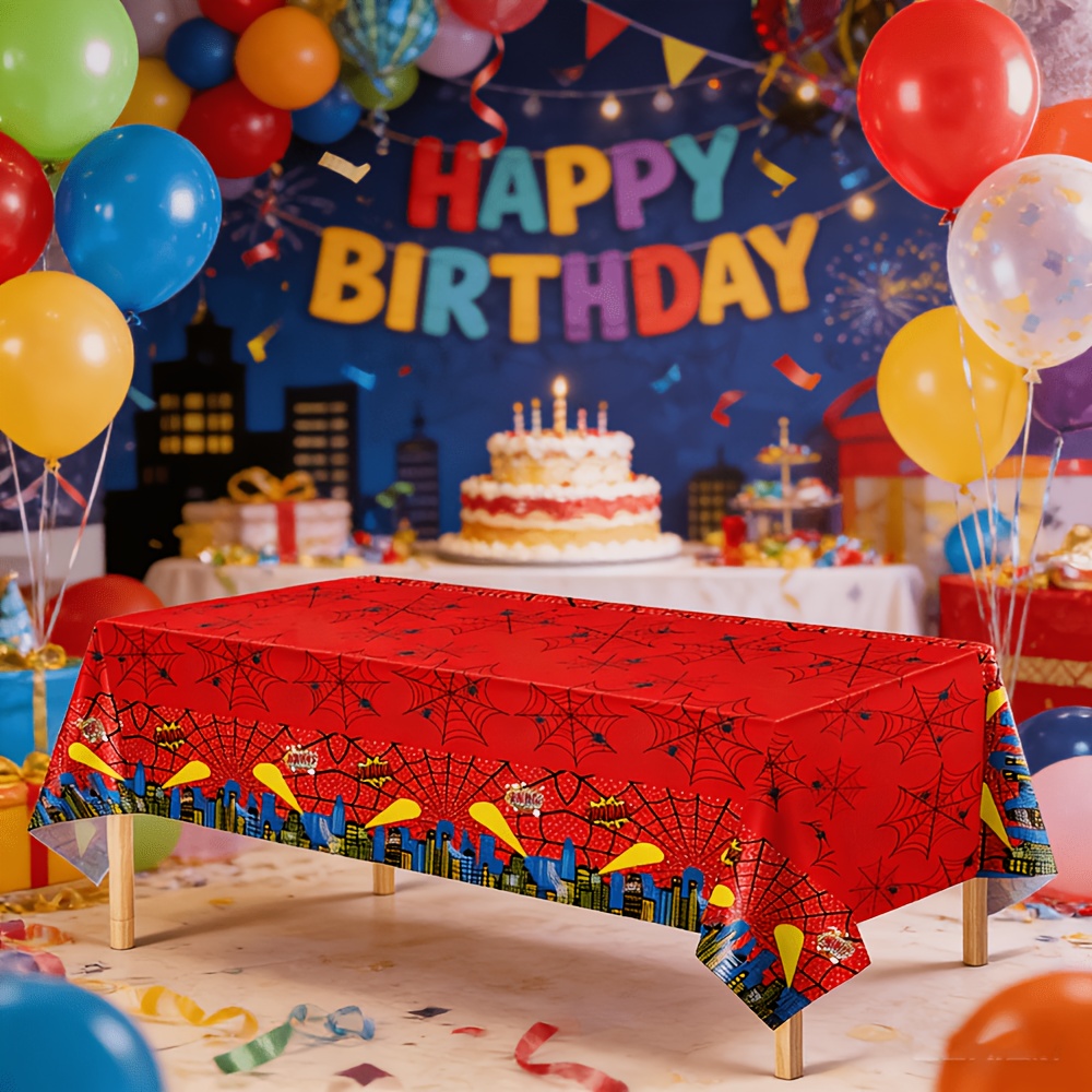 Nappe jetable Super-héros City - Table Cloth Disposable avis et prix