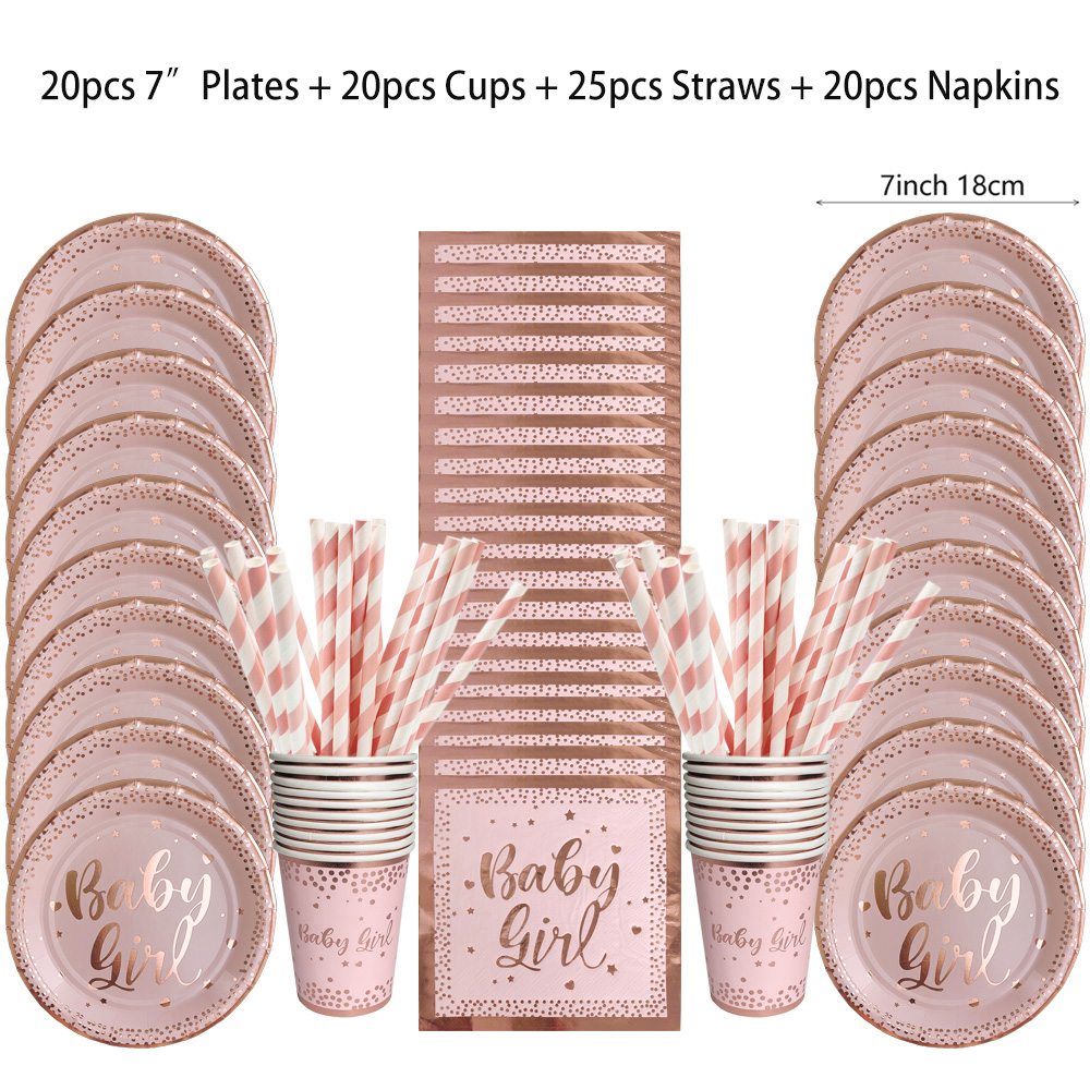Ensemble de vaisselle jetable  - Paper Straw Color avis et prix