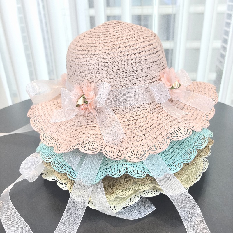 Chapeau de paille 2 pièces pou - Paper Straw Color avis et prix