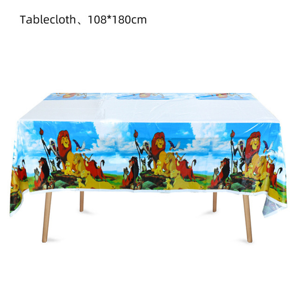 Simba – nappe roi Lion, décora - Table Cloth Disposable avis et prix